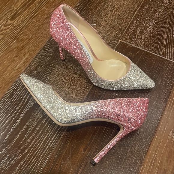 Jimmy choo Romy glittery pumps - Picture 3 of 7